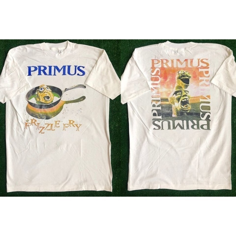 Primus Frizzle Fry 1990 Tour Tshirt Primus 1990 Album Shirt 2 Sided